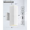Ken & Ricky Outdoor Wall Light Fixture,Exterior Lighting Fixtures,Modern Sconce