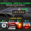 Wireless 6 Gang Switch Panel for Car, Multifunction Auxiliary Switch