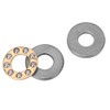10 Pcs Thrust Ball Bearings Miniature High Precision Flat Steel