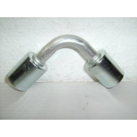 ATCO A/C BEADLOCK SPLICE CRIMP FITTING,#10 STANDARD BARRIER 90 DEGREE BL6123 35B6123