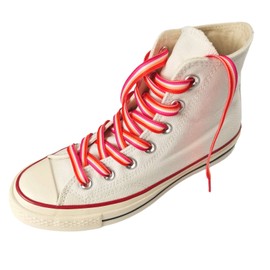 Lesbian Shoelaces, Lesbian Proud Love, Lesbian Gifts, Lesbian Flag Striped Shoelaces,ShoeLaces for Sneakers, Trainers, Boots & Shoes,Colorful Shoe Laces for Parades -1 Pack 150cm Lesbian Shoelace