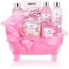 BRUBAKER Cosmetics Bath and Shower Set with Bathtub, Gift Set