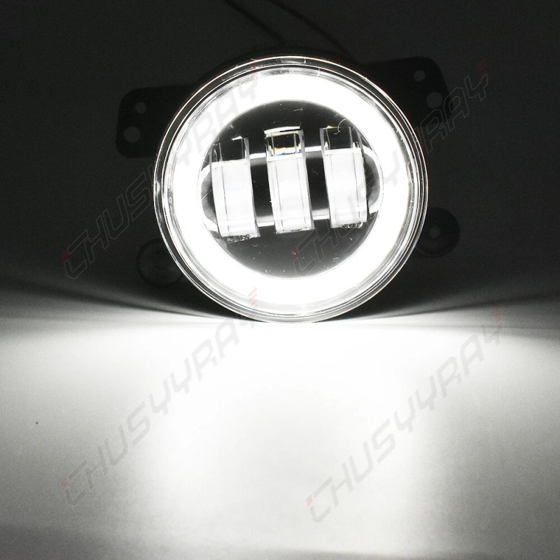CHUSYYRAY For 2003-2009 Hummer H2 Pair Bumper LED Fog Lights