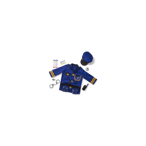 Melissa & Doug Police Officer Role Play Costume Set Ages 3+