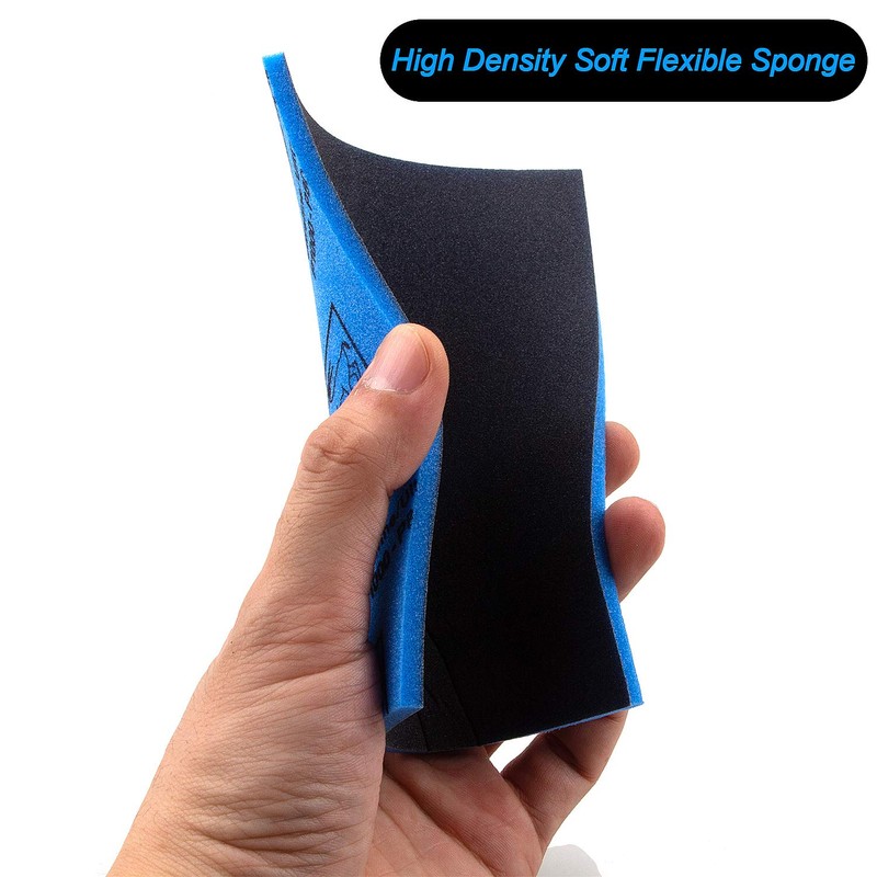 ADVcer 500-2000 Grit Sanding Sponge 8 Pads, 4.5" x 5.5"