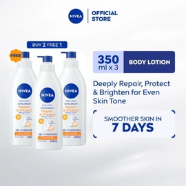 NIVEA [BUY 2 FREE 1] NIVEA Body Extra Bright Repair & Protect SPF30 (3 x 350ml) (Losen Badan)