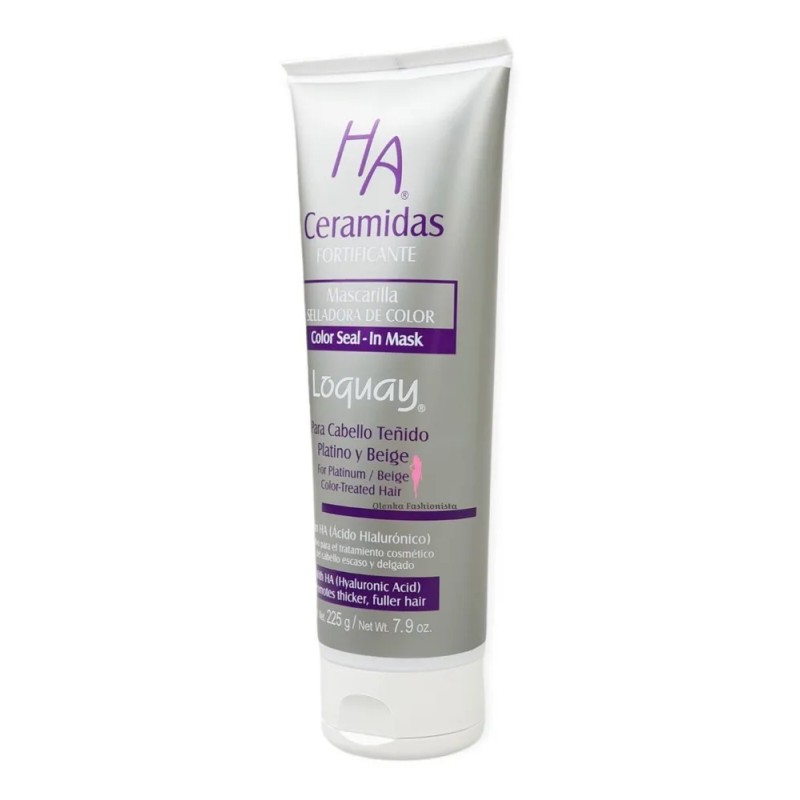 Mascarilla Selladora Color Platino Beige Ácido Hialurónico