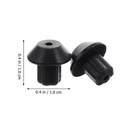 ULTECHNOVO 48pcs Grate Rubber Feet, Gas Stove Foot Pad Rubber Gas Stoves Floor Mat Gas Range Burner Grate Feet