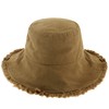 CHOK.LIDS Frayed Bucket Hats for Women Men Unisex Trendy Washed