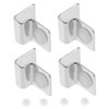 BUGUUYO 4Pcs Fish Tank Cover Brackets Durable Glass Lid Clips