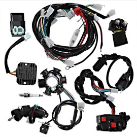 Unbranded Wiring Wire Harness Magneto Stator CDI For GY6 125 150cc ATV Quad Buggy Go Kart