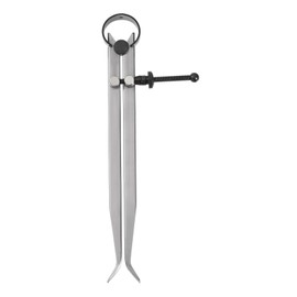 sourcing map Spring Joint Button 8 Inch / 200 mm Adjustable Spring Inner Caliper with Fixed Nut for Wood Turning