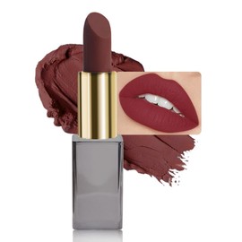 CAKAILA Red Matte Cream Lipstick,Velvet Waterproof Long Lasting Smudge Proof for Women Lip Stick,Magic Lipstick 24 Hours Original Lip Liner Makeup,labiales mate 24 horas originales,Vegan,1 Count