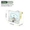 YOKIVE Analog Panel Ammeter, 85C1 Ampere Meter Current Tester, Great