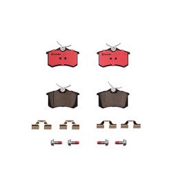 Balatas Cerámicas Traseras BREMBO Compatible con Seat Ibiza 2.0L L4 2003-2015
