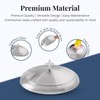 Mayur Exports Stainless Steel Premium Communion Trays Cover Holy Cup