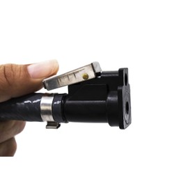 Marine City Boat Heavy Duty Fuel Line Assembly 8.8FT Nylon Marine Outboard Fuel Hose 3/8 Inches Inner Diameter 5/8 Inches Outer Diameter for Outboard Motor – Tractors – RVs – Caravans (Pack of 1)