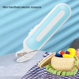 Electric Scissors, Cordless Shears Cutting Tool, for Cutter Carpets Leather Rubber Paperboard Felt Paper Fabrics Cardboard Sponge, Ergonomic Handle, Light Weight, Battery Powered