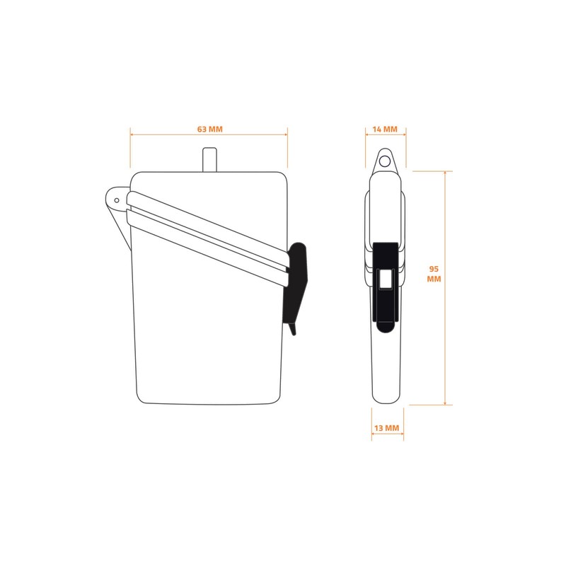 WITZ Strandsafe - Waterproof Bath Safe | Beach Box |