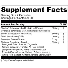Essential Elements Men's Energy & Vitality Multivitamin Muscle Immune Energy 60