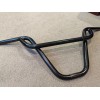 Unbranded BLACK PRETZEL BMX/ FREESTYLE BICYCLE HANDLEBARS 22.2 MM, 11"RISE