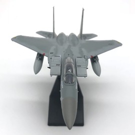 Yuemsh 1/100 Scale Diecast Airplanes F15 Eagle American Navy Airplanes Model for Collection Gift Room Decor