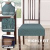 SearchI Stretch Dining Chair Seat Covers Set of 4, Soft