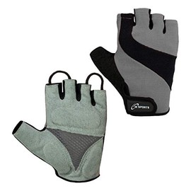 3S Sports Mens Cycling Gloves Half Finger Gel Padded Bicycle Glove Fingerless Cycle Bike Sports Gloves