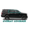 SlickMod Chrome Delete Blackout Vinyl Overlay for 2015-2020 Chevy Tahoe