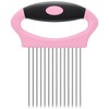 Large Onion Slicer Holder, Stainless Steel Onion Holder for Slicing,