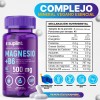 Suplemento Citrato De Magnesio 200 Mg Con Vitamina B6 90cáps