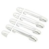 8 Pcs Car Exterior Door Handle Cover ABS Chrome Door