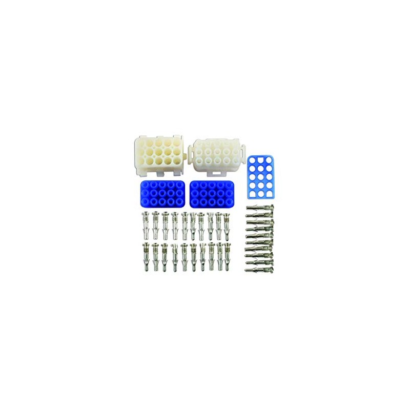 Connect 37517 Mate-N-Lok 15 Pin Connector Kit 35pc