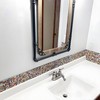 Hominter Colorful Ceramic Mosaic Mini Square Glossy Porcelain Tile for