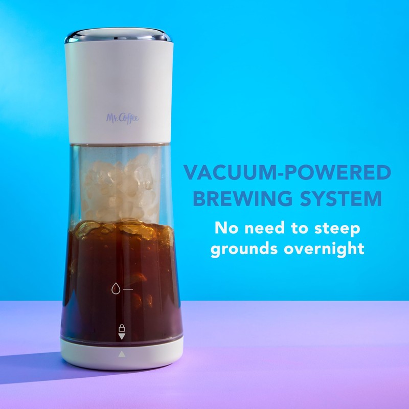 Mr. Coffee® Express Cold Brew Coffee Maker, 10-Minute Cold Brew