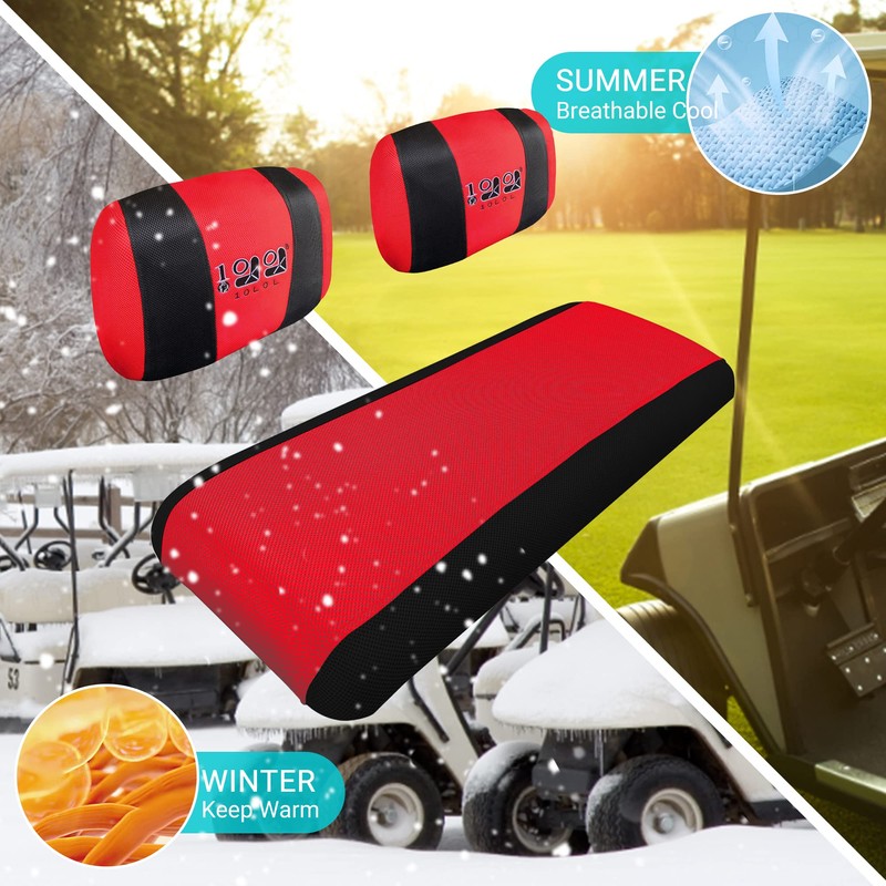 10L0L Golf Cart Front Seat Covers for Yamaha G2/G9/G16/G19/G22 &