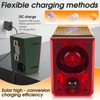 OUDAER Solar Outdoor Motion Sensor Alarm - Dog Barking &