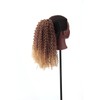 MARJITALER Ponytail Extension for Black Women,18Inch Drawstring Ponytail Extension,Curly Ponytai