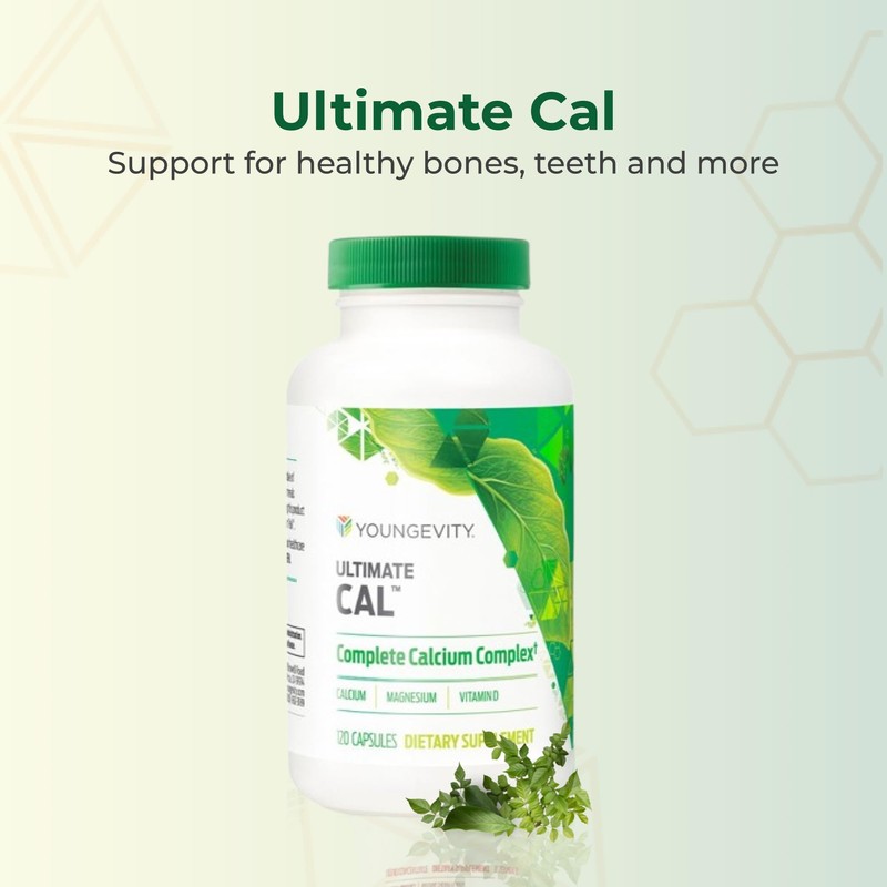 Youngevity Ultimate Cal - Calcium Magnesium Bone Health Supplement with