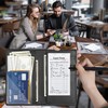 Sanlykate Server Book for Waitress & Waiter, RFID Blocking PU