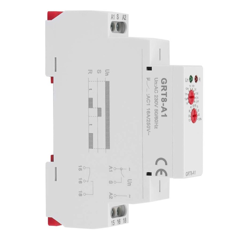 Time Relay Set by panel knob On Delay Relay AC