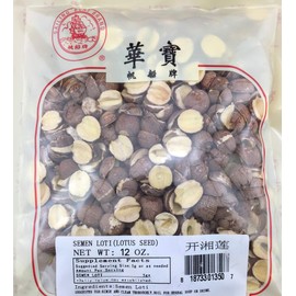 Greenlike Premium All Natural Dried Lotus Seeds 莲子 湘莲 开边莲子 开边湘莲12oz