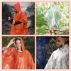 RICISUNG Aluminum Sheet, Survival Sheet, Aluminum Blanket, Heat Reflective, Poncho,