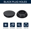 uxcell 10pcs Hole Plug 1-1/8 Inch (29mm) Button Plugs Fit