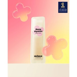 Mamonde Rosy Hyaluron Liquid Mask 2ml x 6ea, Korean Rose Hyaluronic Acid Ampoule Mask for Deep Hydration & Glow