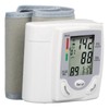 Wrist Blood Pressure Monitor Adjustable Cuff Large LCD Display Digital