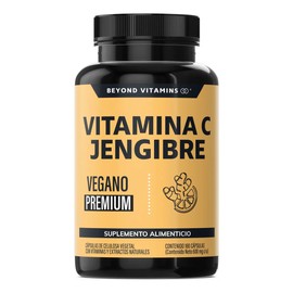 Vitamina C Capsulas Potenciada Con Antioxidantes Y Anti-inflamatorios, Jengibre, Equinácea, Ajo, Capsulas Aceite Orégano, Zinc Y Vitamina D3 -