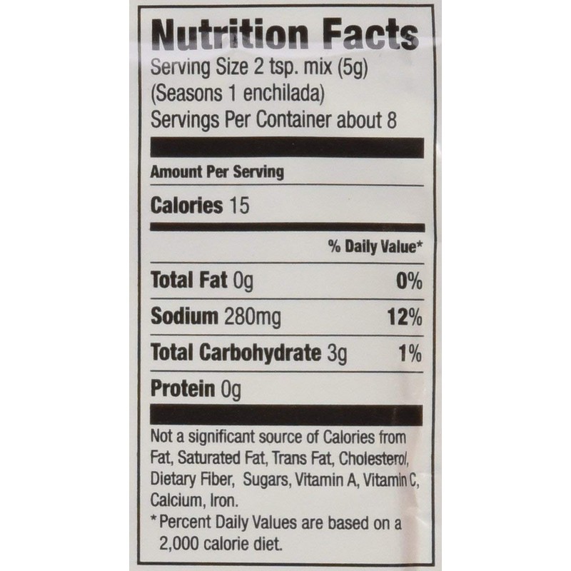 McCormick ENCHILADA Sauce Mix 1.5oz (3 Packets)