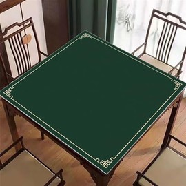 Icegrey Table Cover for Mahjong, Anti-Slip Mahjong Table Mat, Roll-up Gaming Mat for Mah Jongg, Card, Board & Tile Games, Style 15