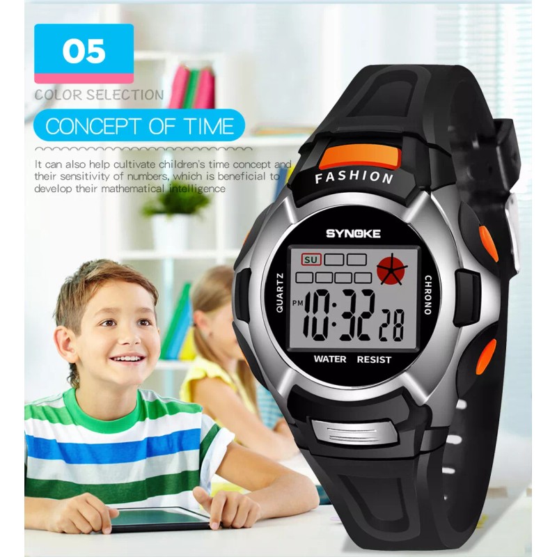 SYNOKE Waterproof Watch for Kid Boy&Girl Multifunction Sport Electronic Digital